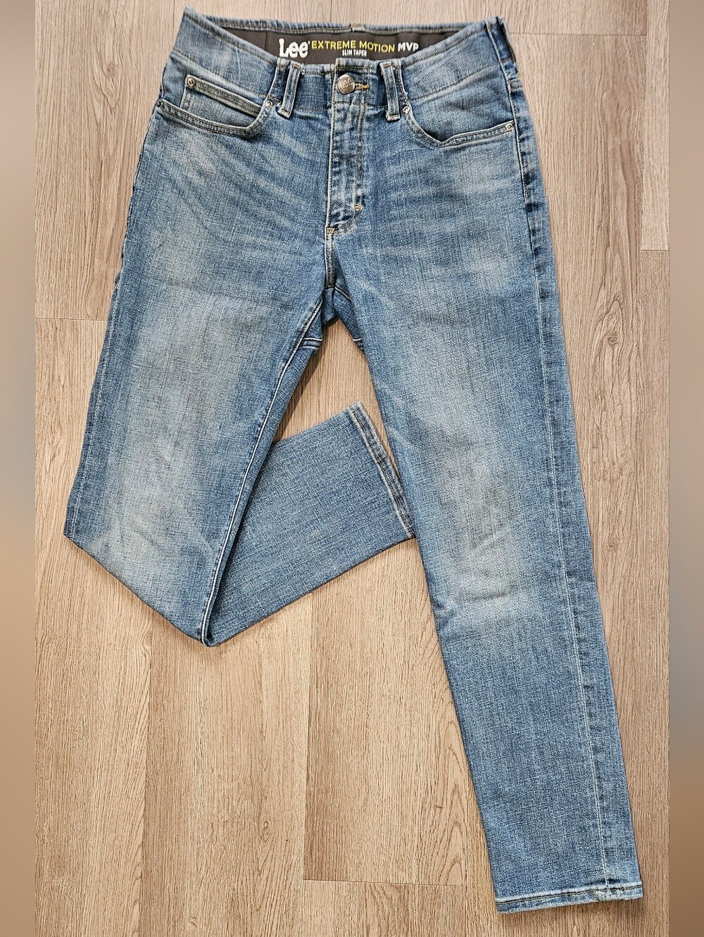 Lee Slim Taper Jeans 30x30 Moderate Blue Wash